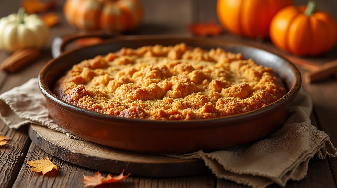 pumpkin dump cake recipe