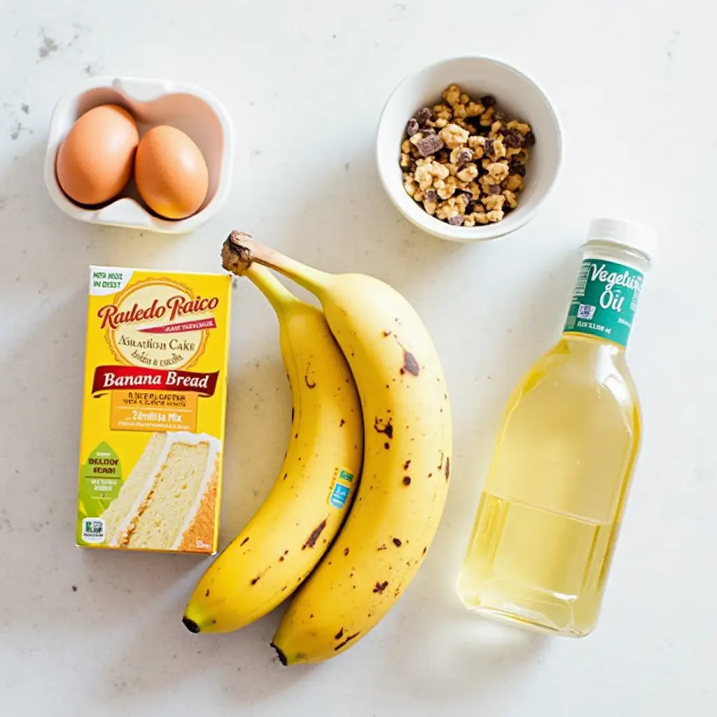 banana bread recipe with cake mix