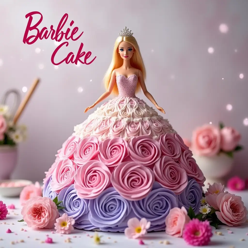 barbie cake