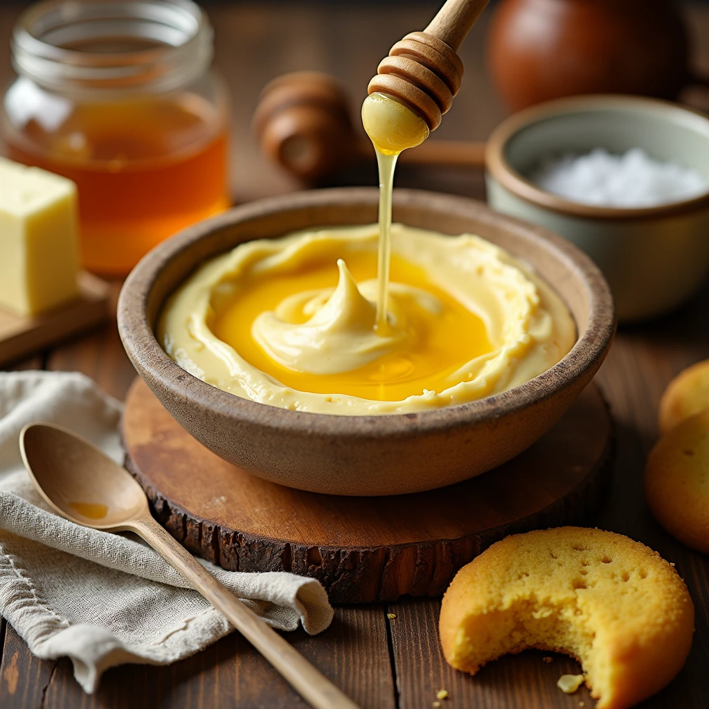 honey butter recipe for cornbread cookies