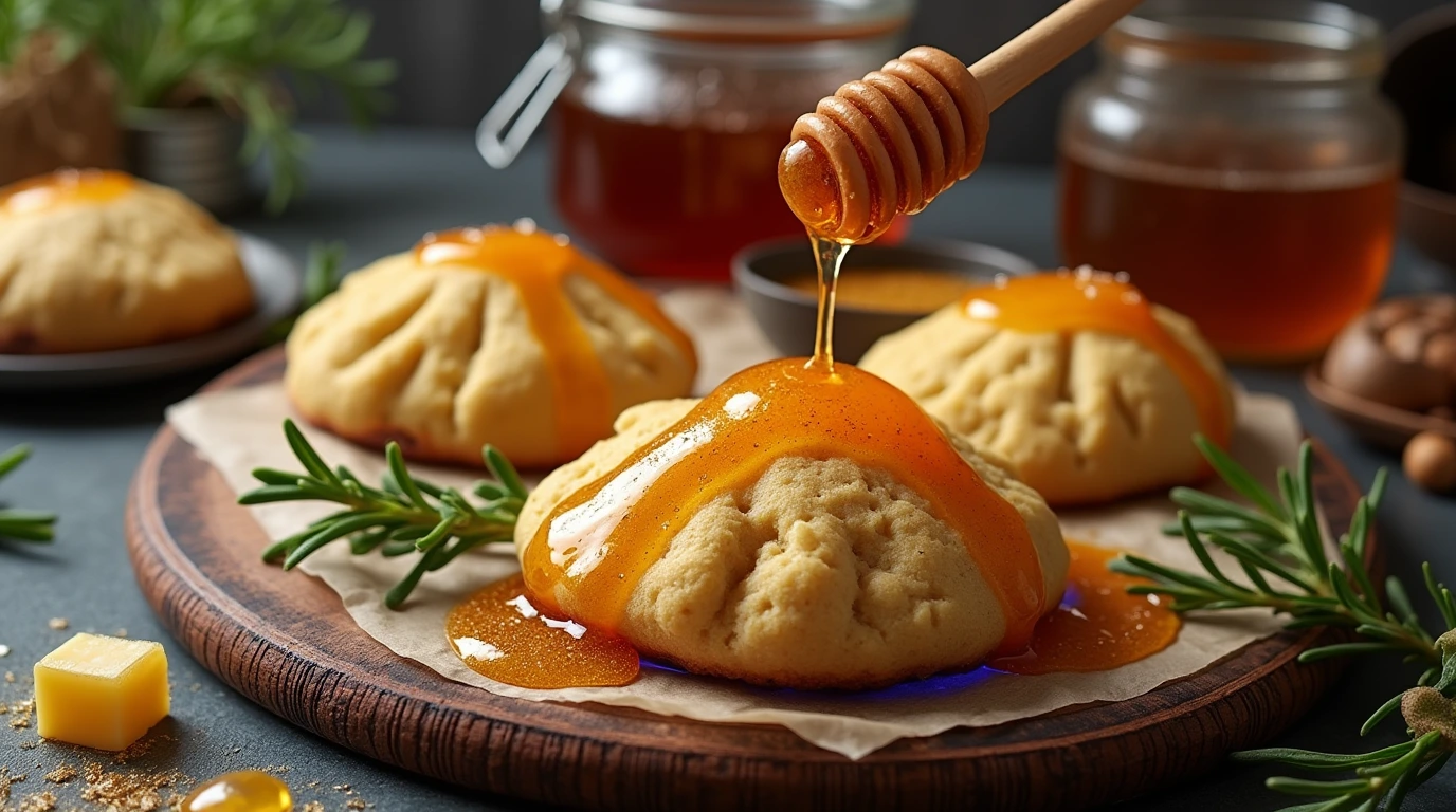 honey butter recipe for cornbread cookies.