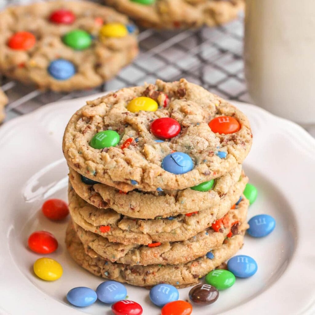 colorful ingredients in some cookie recipes._