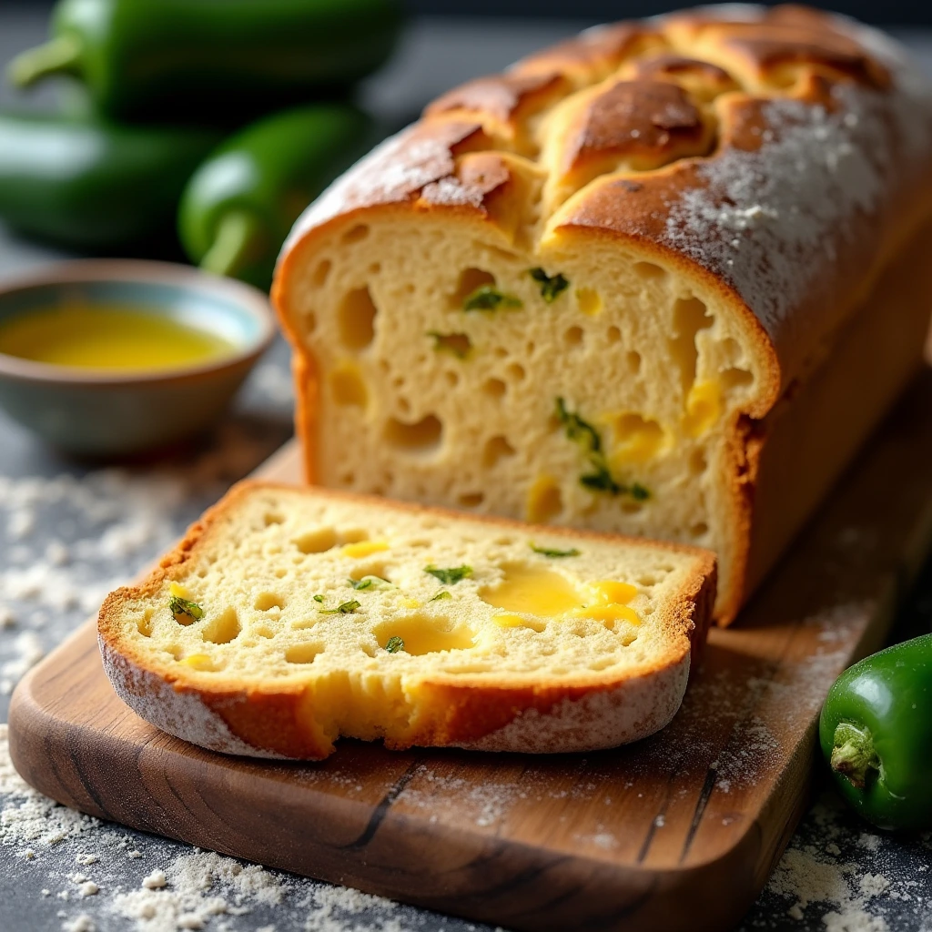 vegan jalapeno cheddar artisan bread recipe